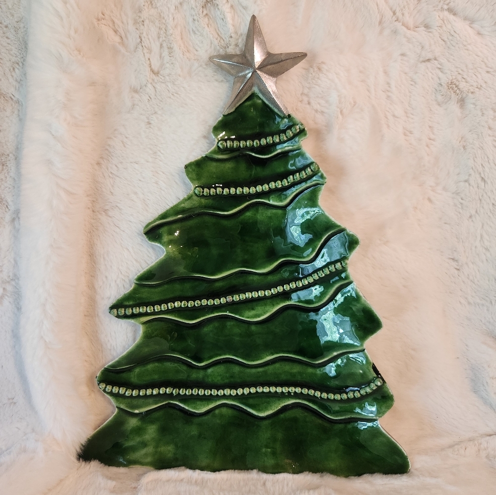 Christmas Tree Platter